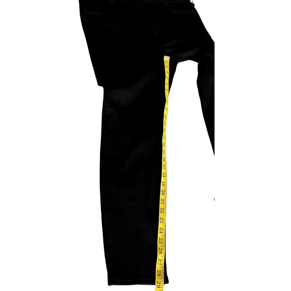 NYDJ Women Size 16 Skinny Jeans Lift x Tuck Technology Black Sliming Fit
